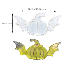 Тыква Ящик для хранения своими руками, пищевая силиконовая форма, формы для литья смолы, для уф-смолы, изготовление изделий из эпоксидной смолы, белые, тыква, 130x262 мм