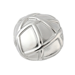 Нержавеющая Сталь Цвет 304 подвески из нержавеющей стали, квадратных амулеты, анти-тускнение, цвет нержавеющей стали, 27.5x28x8 мм, отверстие : 5.5x3 мм