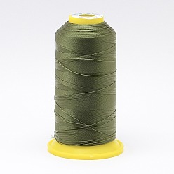 Olive Drab Nylon Sewing Thread, Olive Drab, 0.4mm, about 400m/roll