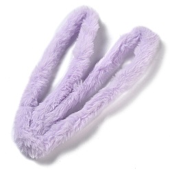 Лиловый Плюшевые палочки из полиэстера, стебли синели, средство для чистки трубок для изготовления кукол, сирень, 1000x25 мм