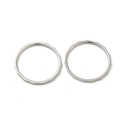 Нержавеющая Сталь Цвет Не тускнеют 304 кольца из нержавеющей стали, цвет нержавеющей стали, размер США 7 (17.3 мм)