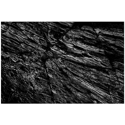 Черный ПВХ водонепроницаемые наклейки, самоклеящиеся наклейки, для украшения аквариума, прямоугольные, чёрные, 300x30x0.1 мм