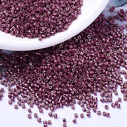 (DB1849) Duracoat Galvanized Magenta MIYUKI Delica Beads, Cylinder, Japanese Seed Beads, 11/0, (DB1849) Duracoat Galvanized Magenta, 1.3x1.6mm, Hole: 0.8mm, about 2000pcs/bottle, 10g/bottle