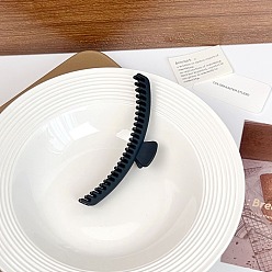 Морской Синий Пластиковые зажимы когтя волос, Marine Blue, 124x45 мм