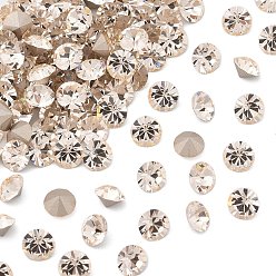 00520 Light Gold Quartz Preciosa® maxima кристалл круглые камни, чешский хрусталь, срыв твердой мозговой оболочки, круглый(431 11 615 шаттон), 00520 светло-золотистый кварц, ss 29 (6.15~6.35 мм)