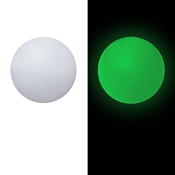 Белый Светящиеся бусины из пищевого силикона., изготовление ожерелий diy, круглые, белые, 15 мм