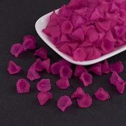 Камелия Прозрачные акриловые бусины, матовые, цветок, окрашенные, камелия, 12x12x1.8 мм, Отверстие : 1.5 мм , около 1900 шт / 500 г