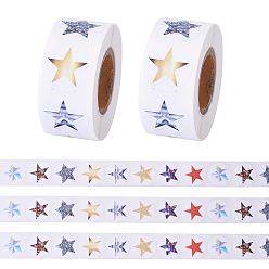 (52) Непрозрачная лаванда 2рулоны ПВХ-лент для самоклеящихся изделий, звезда, разноцветные, 21 мм, 2 рулонов / набор