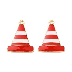 Другие Подвески из эмали и сплава, золотой свет, без кадмия, без никеля и без свинца, 25x20x2 мм, отверстие : 1.8 мм