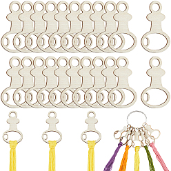 Oval 2 сумки деревянные нити намотки доски, организатор мулине, с кольцами на петлях из железа с вкладными листами из ПК, овальные, 1 мм