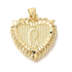 Letter C Стойки обшивки латунные подвески, без кадмия и без свинца, сердце с подвесками в виде буквы az, буква С, 24x22x3 мм, отверстие : 5x3.5 мм