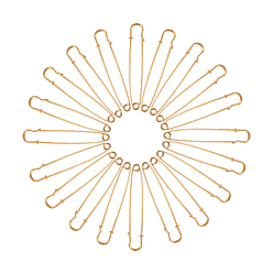 Золотой Железная фурниутра для броши, контакты килт, золотые, 101x19 мм, контактный: 2 мм, 20шт / набор