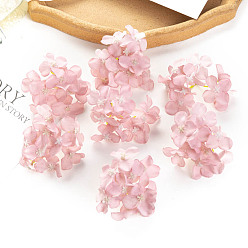 Фламинго Цветочные украшения из ткани, искусственный цветок, для украшения свадебного дома, фламинго, 80x50 мм