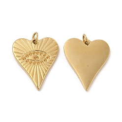 Real 14K Gold Plated Ion Plating(IP) 304 Stainless Steel Pendant Rhinestone Settings, Heart, Real 14K Gold Plated, Fit for 1.2mm Rhinestone, 18x15x1.5mm, Hole: 2.8mm