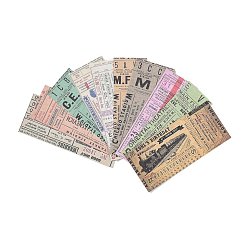 Autres Bloc de papier de scrapbooking, pour scrapbook album bricolage, carte de voeux, papier de fond, agenda décoratif, visites nocturnes, 9.1x3 cm, 30 pcs /sachet 