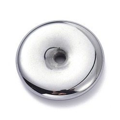 Terahertz Stone Terahertz Stone Pendants, Disc, 35x7~8mm, Hole: 5.8mm