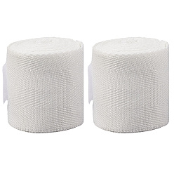 Белый Хлопковые боксерские бинты для рук, тактическое снаряжение, белые, 3000x48x3.5 мм
