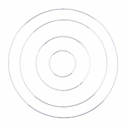 Ring Железные обручи, макраме кольцо, для рукоделия и тканой сетки / полотна с перьями, кольцо, 100 мм