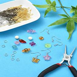 (52) Непрозрачная лаванда 1000 шт., без кадмия и без свинца, разноцветные, 21 датчик, 20x0.7 мм, отверстие : 2 мм