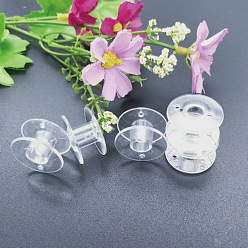 Прозрачный Пластиковые катушки для шнура, нить шпульки, прозрачные, 20 мм