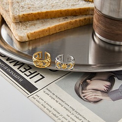 Солнце 304 из нержавеющей стали Манжета кольца для женщин, солнце, ионное покрытие (ip), без кадмия, без никеля и без свинца, золотые, солнце, 10 мм