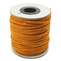 Chocolate Nylon Thread, Nylon Jewelry Cord for Custom Woven Jewelry Making, Chocolate, 2mm, about 50yards/roll(150 feet/roll)