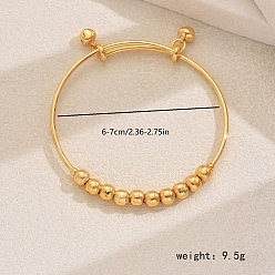 Круглые Браслеты из железа глоден для женщин, круглые, внутренний диаметр: 2-3/8 дюйм (6 см)