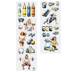 Разноцветный Темы независимой жизни этикетка наклейка картинка наклейки, для скрапбукинга, детские поделки художественных промыслов, наклейки для домашних животных, красочный, 61x0.1 мм