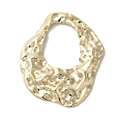 Настоящее золото 24K Латуни кулон, без свинца и без кадмия, реальный 24 k позолоченный, 45x37x3 мм, отверстие : 1.6 мм