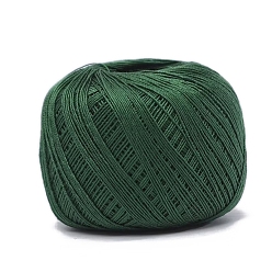 Морско-зеленый Хлопковые волокна пряжа для вязания, для одежды шарфы свитера шали шапки, цвета морской волны, 20г/моток