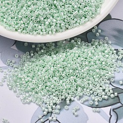 (DB1536) Opaque Light Mint Ceylon MIYUKI Delica Beads, Cylinder, Japanese Seed Beads, 11/0, (DB1536) Opaque Light Mint Ceylon, 1.3x1.6mm, Hole: 0.8mm, about 20000pcs/bag, 100g/bag