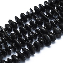 Гиперстен Натуральные гиперстены, чипсы, 10~12x8~9x3~4 мм, отверстие : 2 мм, около 83 шт / нитка, 15.55'' (39.5 см)