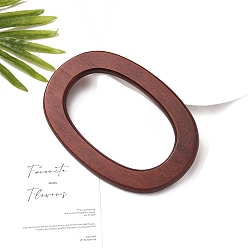 Oval Деревянная ручка для аксессуаров для сумок ручной работы, овальные, 170 мм