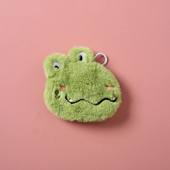 Amarillo de Verde Almohadilla térmica de animales para microondas, cálido animal de peluche suave y calentable, pvc con cubierta esponjosa, verde amarillo, 110x120 mm, capacidad: 400 ml
