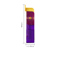 Индиго Железные вспарыватели швов, удобные вспарыватели стежков для шитья, инструменты для удаления нитей, с двухцветной пластиковой ручкой, индиговые, 70x14.8 мм