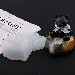 Сердце Музыкальная шкатулка своими руками силиконовые формы, формы для литья смолы, для изготовления изделий из уф-смолы и эпоксидной смолы, граненое сердце, 88x88x40 мм и 92x92x11 мм, 2 шт / комплект