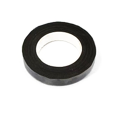 Черный Бумажная цветочная лента для обертывания стебля букета, для флориста свежие цветы и поделки, чёрные, 2700 мм