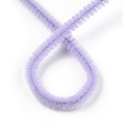 Lilac 11.8 inch Pipe Cleaners, DIY Chenille Stem Tinsel Garland Craft Wire, Lilac, 300x5mm