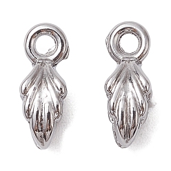 Нержавеющая Сталь Цвет Не тускнеет 304 нержавеющая сталь скобы для колки льда, лист, цвет нержавеющей стали, 10.5x4 мм, отверстие : 1.2 мм, штифты : 0.8 мм