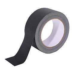 Negro Cinta adhesiva antideslizante, cinta para marcar el piso, para herramientas manuales de bricolaje para alfombras fijas, negro, 50 mm, sobre 20 m / rollo