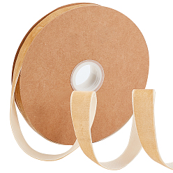 (932FM) Темно-синий аква-матовый с подкладкой Флокирующая лента, одна сторона, для подарочной упаковки, оформление партии, темно-золотистые, 25x1.3 мм, 20 двор / рулон