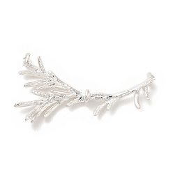 Серебро Стойка покрытие сплав ветка люстра компонент ссылки, без кадмия и без свинца, серебряные, 43.5x22x5 мм, отверстие : 1.6 мм
