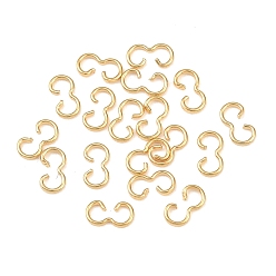 Золотой Латунные разъемы для быстрой связи, 3 образные пряжки, без кадмия, без никеля и без свинца, золотые, 5.5x3x0.7 мм