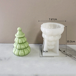 Рождественская елка Свеча своими руками пищевая силиконовая форма, для изготовления свечей, рождественская елка, 7.6x10.2 см