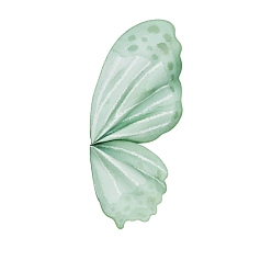 Темный Морско-зеленый 10бумажные пакеты с бабочками и бабочками, цветочная упаковка, подходит для украшения подарка, темно-зеленый, 500x560 мм