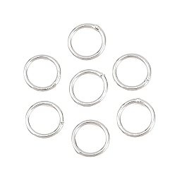 Платина Латунь закрыт прыжок кольца, круглые, платина, 24 датчик, 4x0.5 мм, внутренний диаметр: 3.5 мм, о 50 шт / комплект