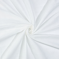 Белый Поликоттоновые ткани, принадлежности для изготовления поделок, аксессуары, белые, 1500~1510x0.2 мм, 2 м / шт