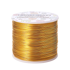 Champagner gelb Runder Aluminiumdraht, Champagner gelb, 20 Messgerät, 0.8 mm, ca. 770.99 Fuß (235 m)/Rolle