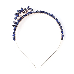 Lapis Lazuli Lapis Lazuli with Metal Hair Bands, 160x130mm