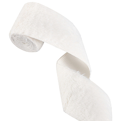 Белый 3 лента из полиэстера в ярдах, аксессуары для одежды, белые, 3 дюйм (75 мм)
